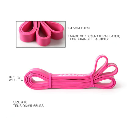 RitFit Pull Up Assist Band - Premium Resistance Band for Pull Up Assistance, Resistance Training, Body Stretching, Powerlifting, Mobility Training