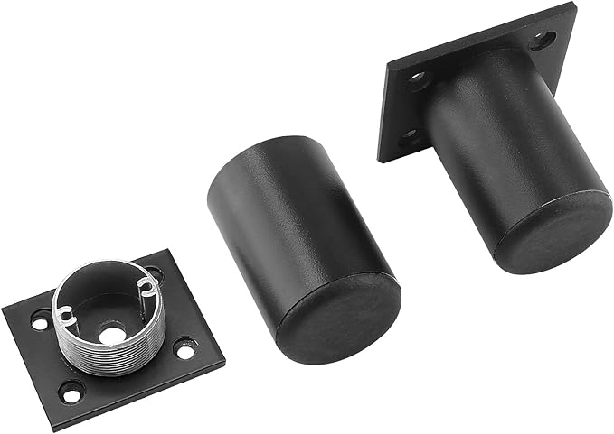 Set of 4 Furniture Legs 2.36 Inch, Adjustable Aluminum Alloy Cabinet Legs