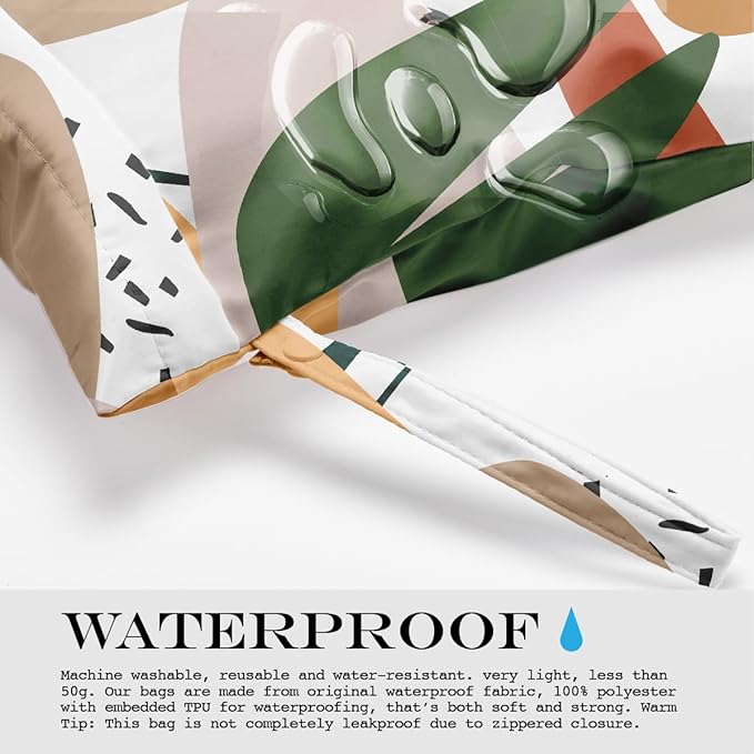 Wet Bag, Wet Dry Bag, Wet Bag for Swimsuit, Dirty Yoga Gym Clothes, Makeup Bag
