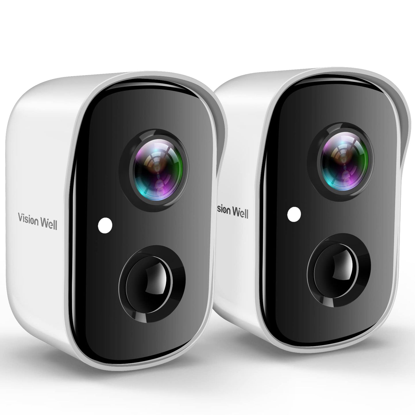 Security Cameras Wireless Outdoor, 2K Battery Powered AI Motion Detection Spotlight Siren Alarm WiFi Surveillance Indoor Home Camera, Color Night Vision, 2-Way Talk, Waterproof, Cloud/SD Storage