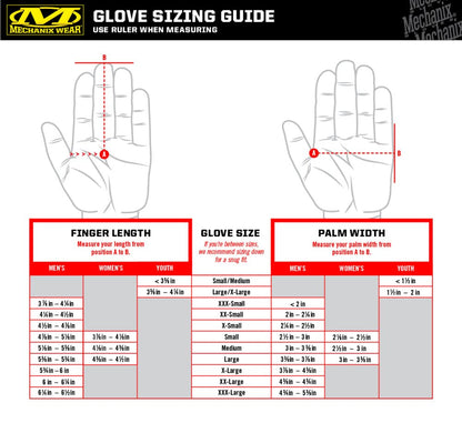Mechanix Wear: Hi-Viz M-Pact E5 Work Gloves - Cut Resistant, Touch Capable, Impact Protection (X-Large, Fluorescent Yellow)