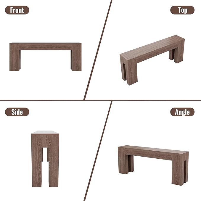 Epecoya Extra Long Sofa Console Table