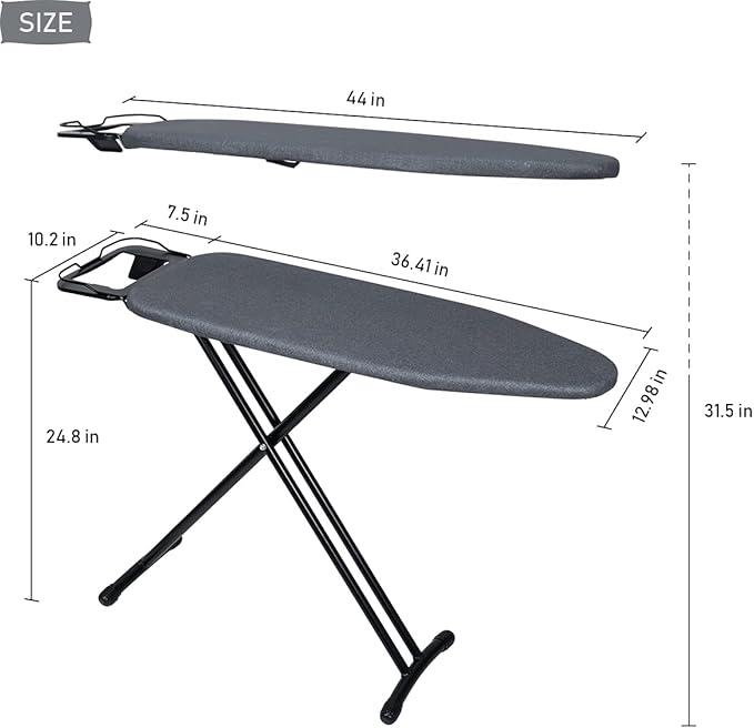 Duwee 12"x36" Ironing Board