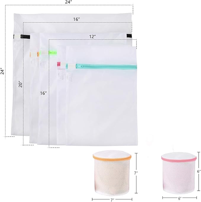 BAGAIL Laundry Bags Mesh Wash Bag