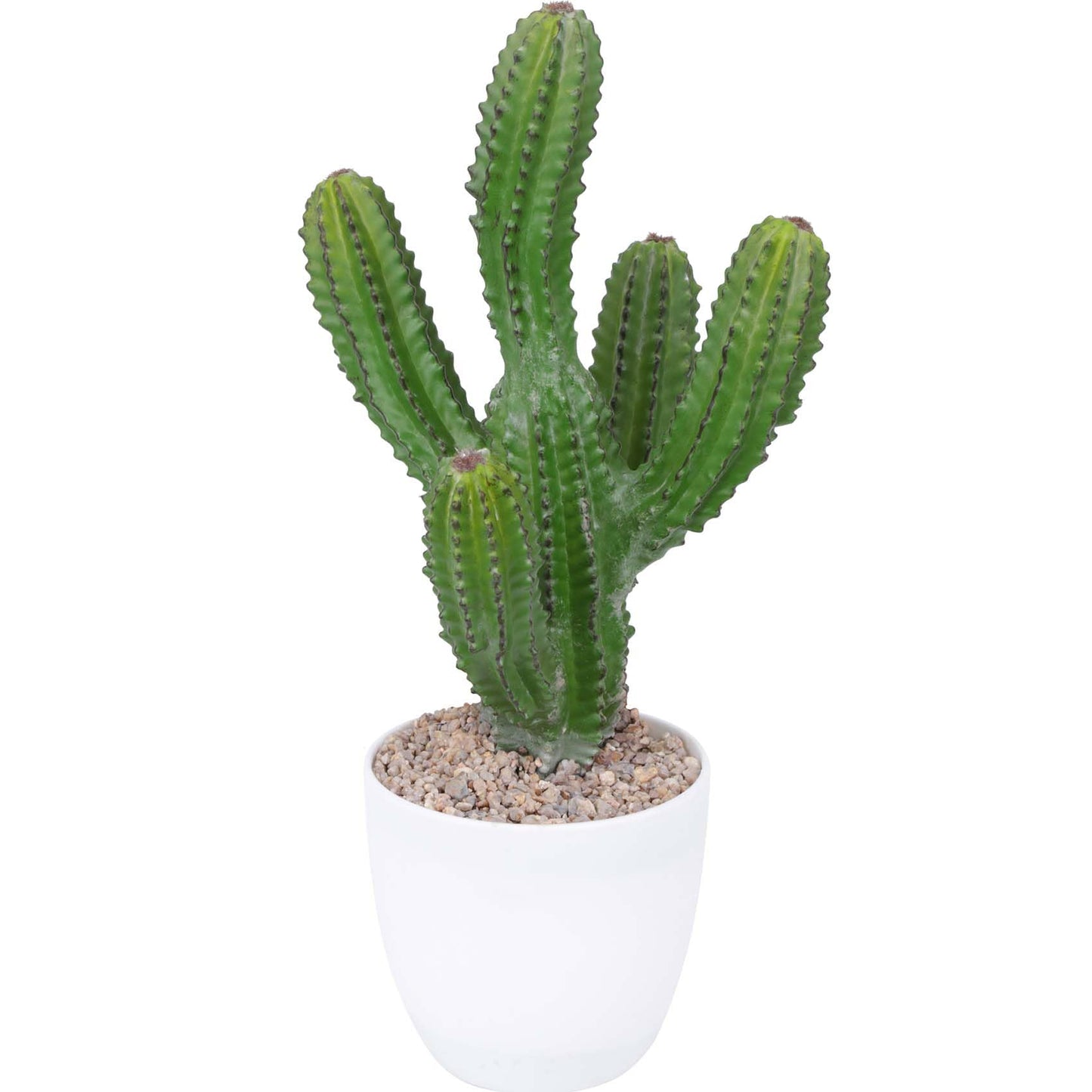 Logkity Artificial Cactus 14inch Faux Cacti Fake Succulent Plants for Indoor Outdoor Home Office Garden Decor