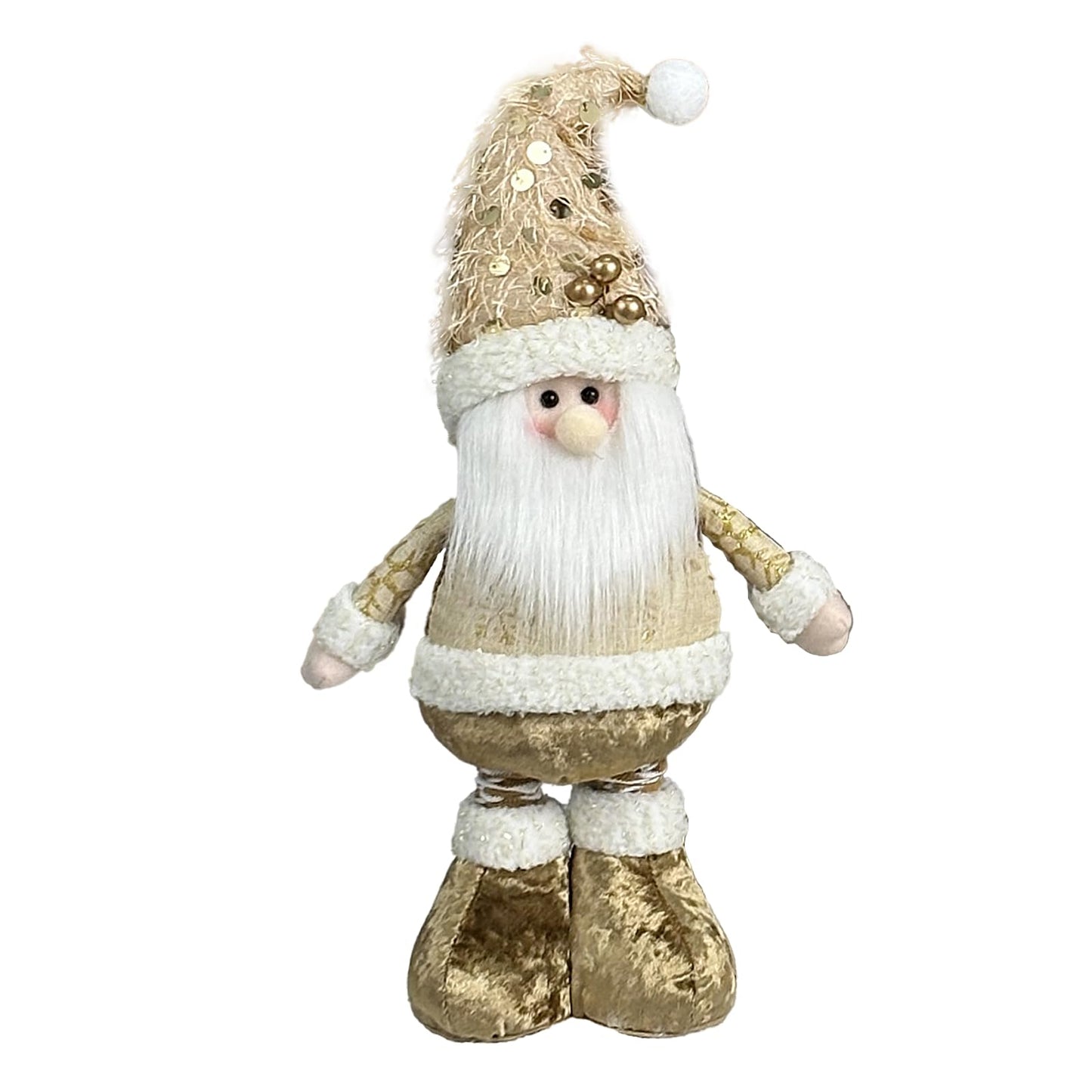 Starsouce Christmas Plush Decorations Xmas Festive Snowman Reindeer Santa Figurines Indoor Ornaments Mantel Fireplace Tabletop Tree Hanging Decoration Holiday Home Decor