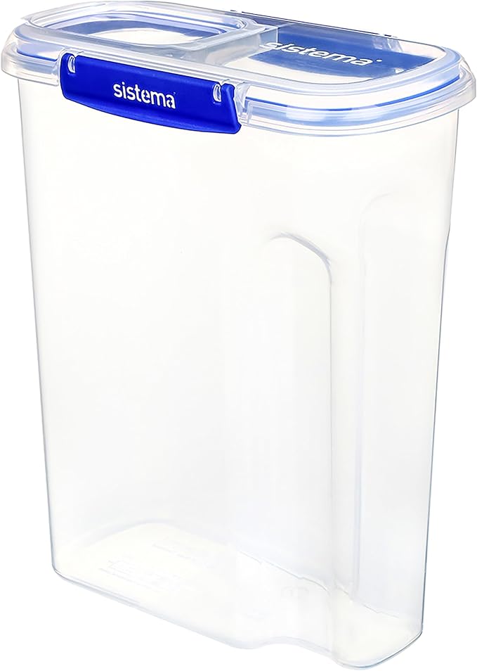 Sistema KLIP IT PLUS Cereal Storage Container | Airtight 4.2 Litre Food Pantry