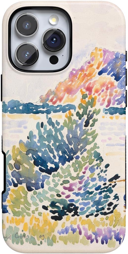 Casely iPhone 16 Pro Max Case | Blue Stripes | Sunday Best | Compatible with MagSafe | Bold Protective Design