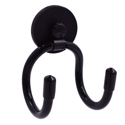 YYST MINI Magnetic Towel Hook Hanger Rack for Kitchen Dish,Sports, Hand Gym, etc- Hold up to 0.5 Lb- No Towels Included (1)