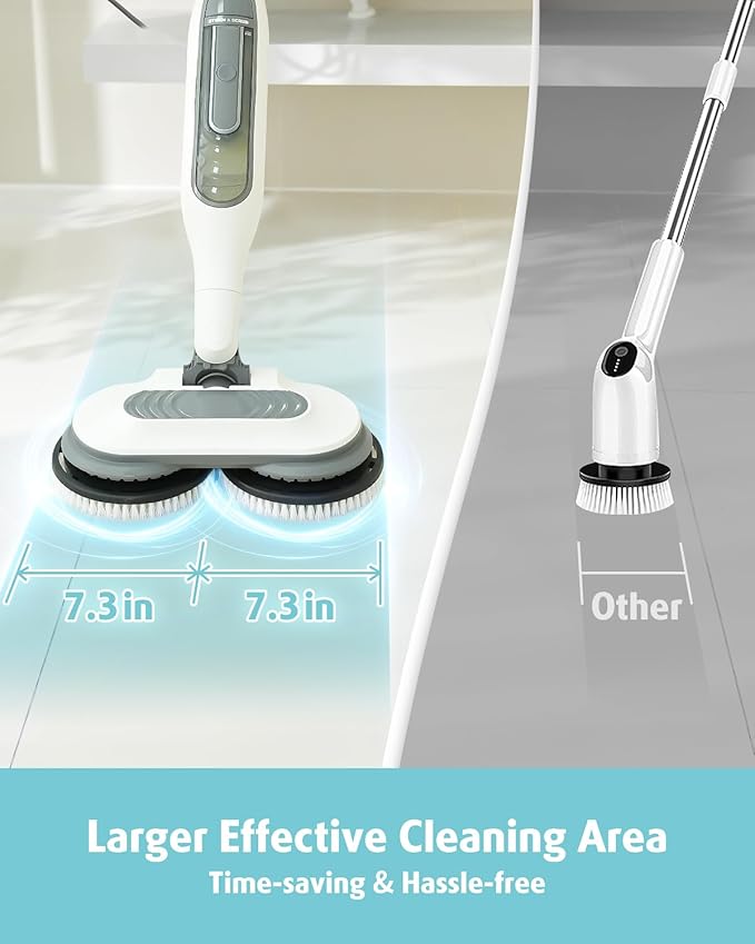 AIR U+ Newly Upgraded Steam Mop Replacement Brush Pads