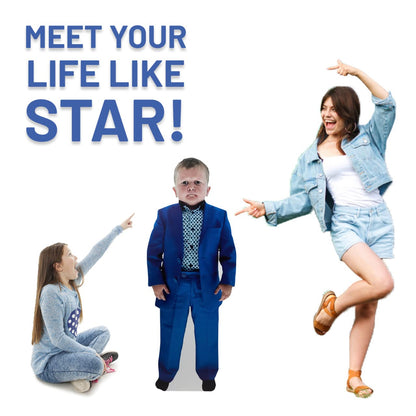 Hasbulla Cutout - Hasbulla Magomedov Cardboard Cutout Lifesize & Lifelike - Celebrity Cutouts with Easel Stand - Made with Sustainable FSC Approved Cardboard