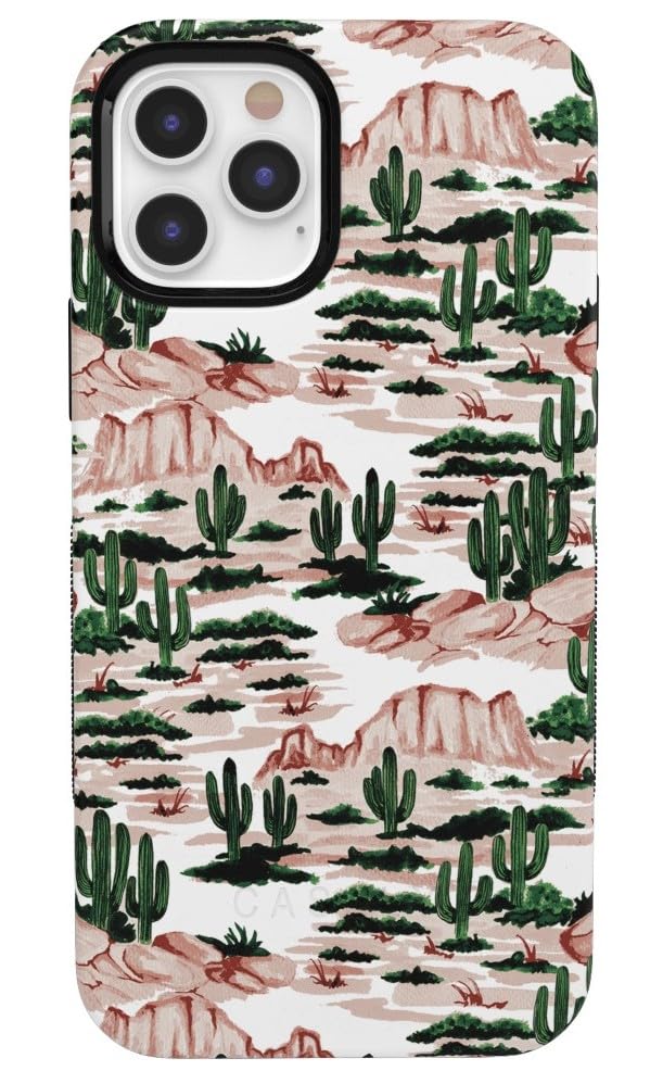 Casely iPhone 13 Pro Case | Compatible with MagSafe | Taupe on Nude | Solid Beige Aesthetic Cream Case