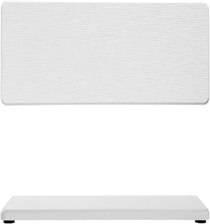 2PCS 7"x3.5" Water Absorbing Bathroom Sink Vanity Trays, Diatomite Stone Quick