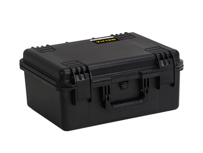 MEIJIA Premium Waterproof Hard Compact Camera Case with customizable fit foam,Full Protection with Light&Convenient Design,19.3"x15.25"x9.01",Elegant Black