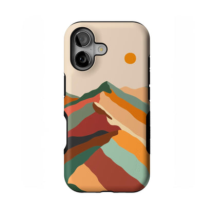 Casely iPhone 17 Case | Blue Stripes | Sunday Best | Compatible with MagSafe | Bold Protective Design