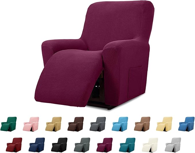 Cupuamon Recliner Chair Covers, Lazy Boy Recliner Covers Stretch Reclining