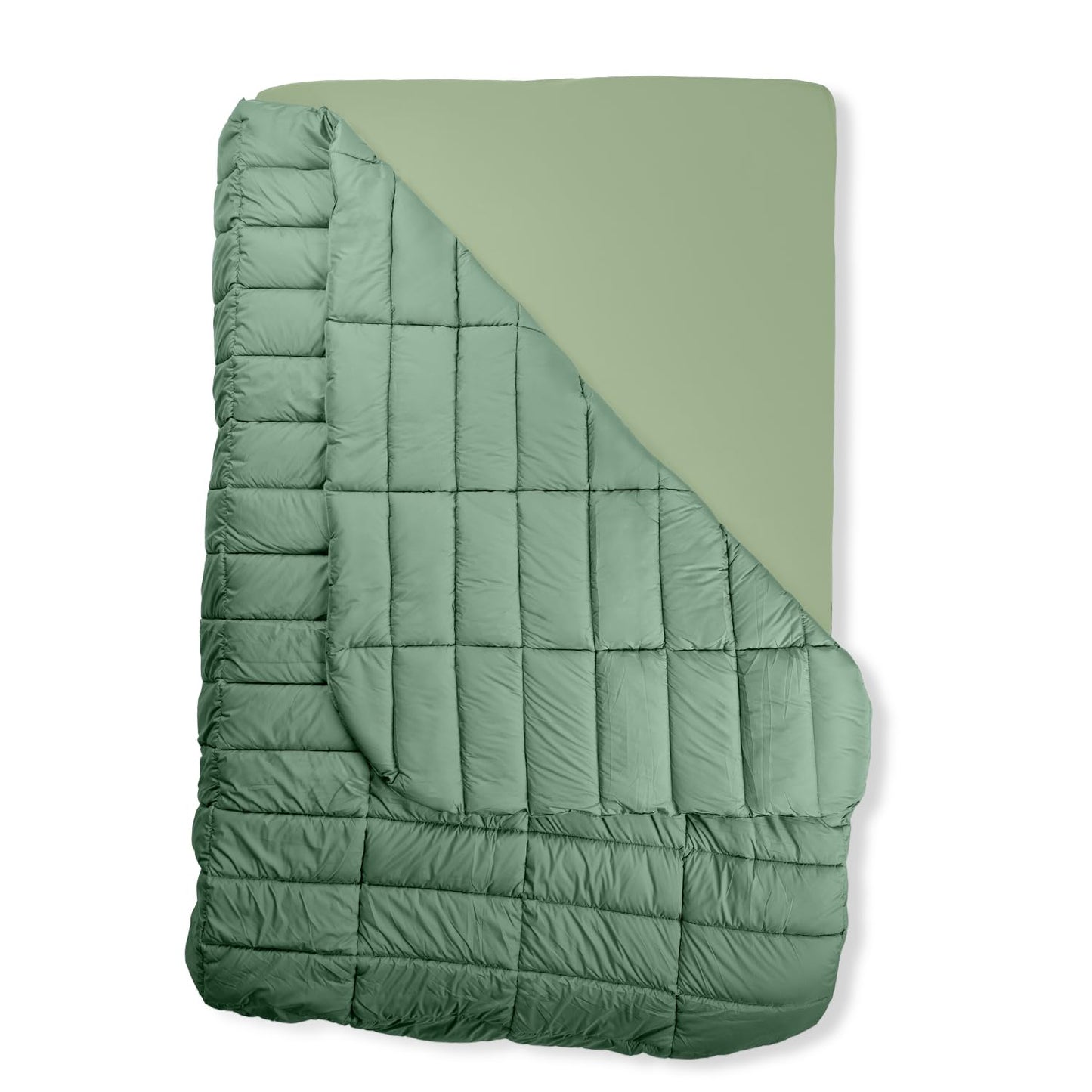 HEST Packable Comforter for Camping, Double Size - 100% Recycled Polyester Fill and Premium Quiet Fabric - Perfect for Hiking, Backpacking & Outdoor Adventures