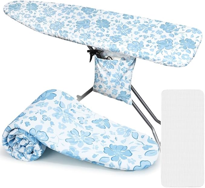 FIOBEE Ironing Board Cover and Pad Extra Thick Iron Board Pad