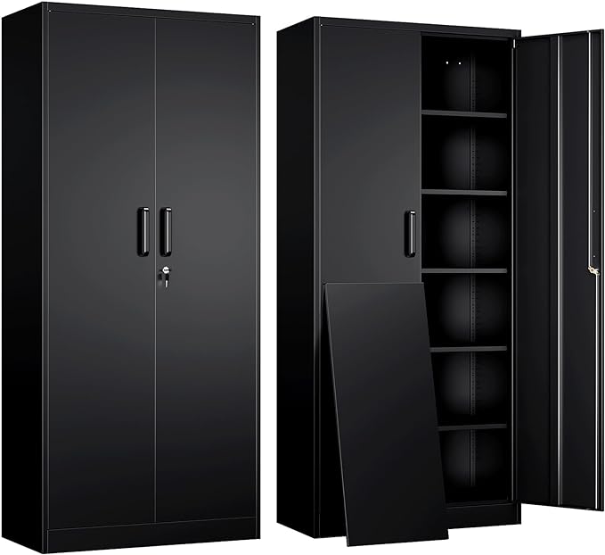 Yizosh Metal Garage Storage Cabinet