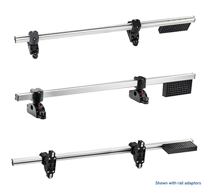 Pactrade Marine Trolling Motor Mount for Kayak & Canoe - Adjustable Transom Kayak Motor Mount Kit Bracket (Modular Direct/Track Mount) | Plus Multi-Use Support for Fishing Accessories