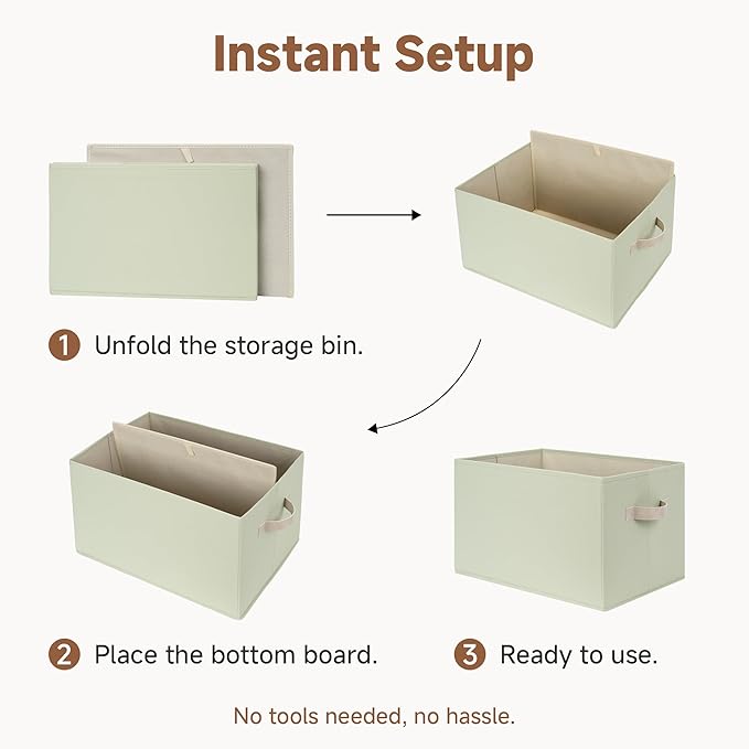 StorageWorks Storage Baskets for Shelves, Closet Organizers and Storage Basket
