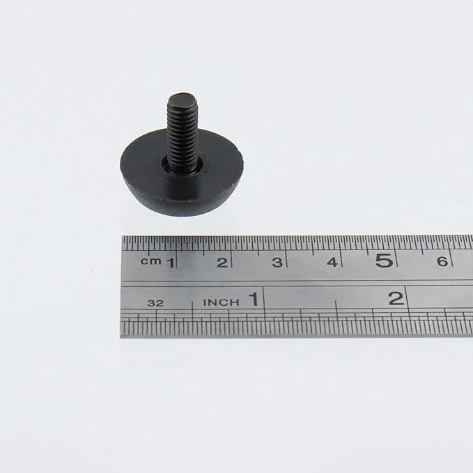 Antrader 24 Pack M6×15mm Furniture Lvelers, Table Leg Levelers, Levelling Foot