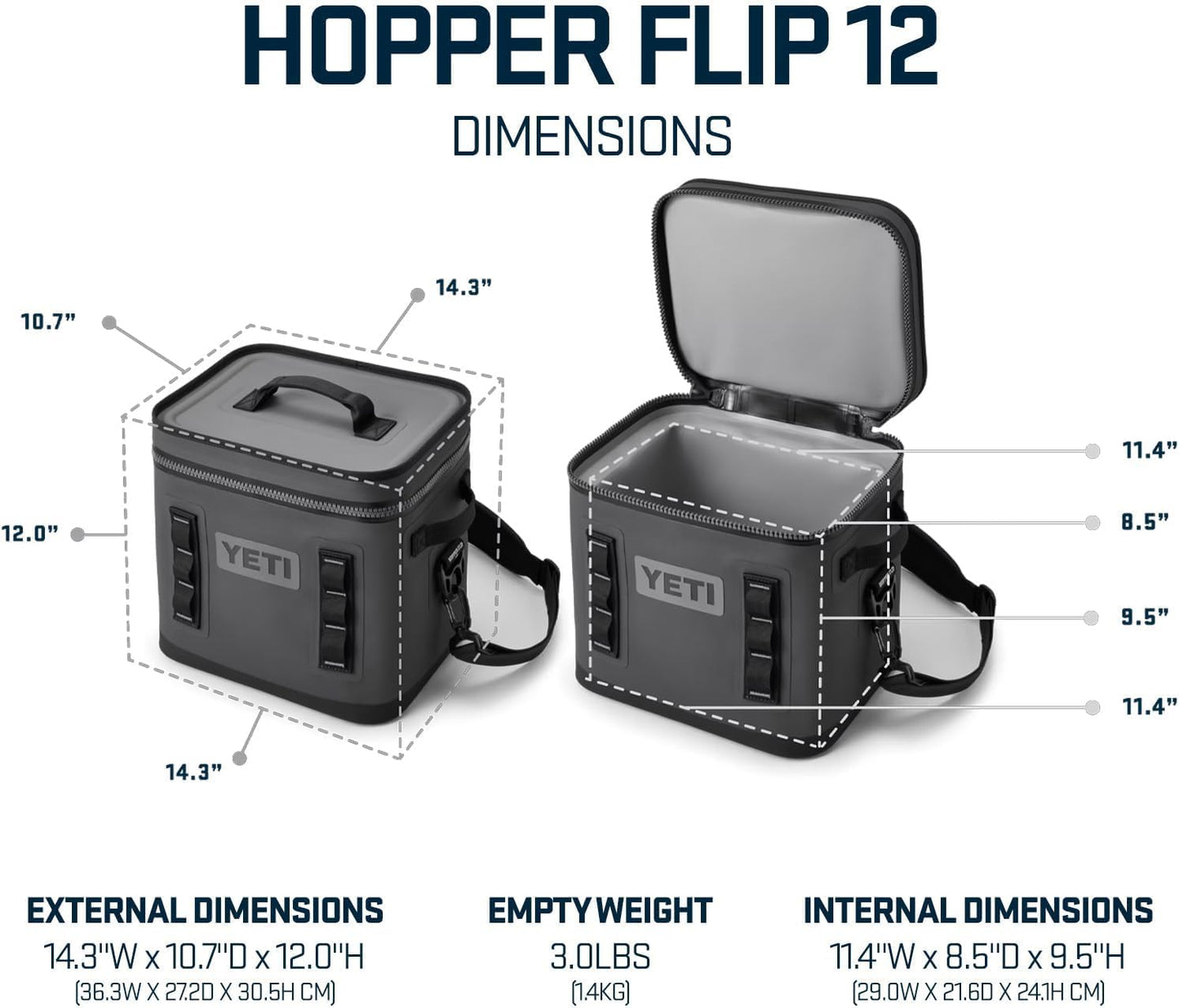YETI Hopper Flip 12 Portable Cooler, Seafoam