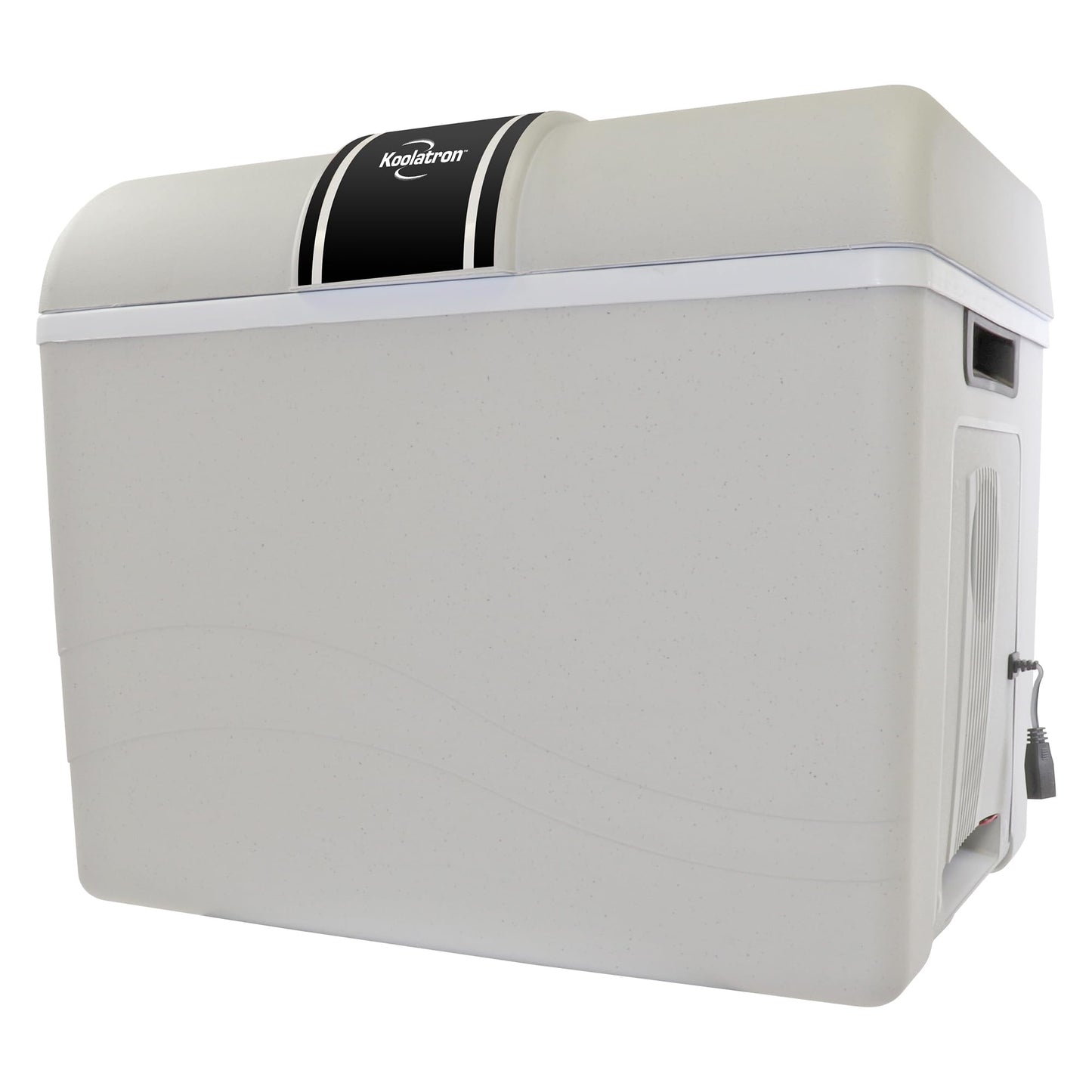 Koolatron 12V Iceless Cooler & Warmer – Portable 45 Qt Electric Cooler for Car, Truck, Camper, Boat, Hard Sided Mini Fridge for Camping, Picnic, Travel, Lunch, Food, Drinks, Bedroom, Office, Dorm