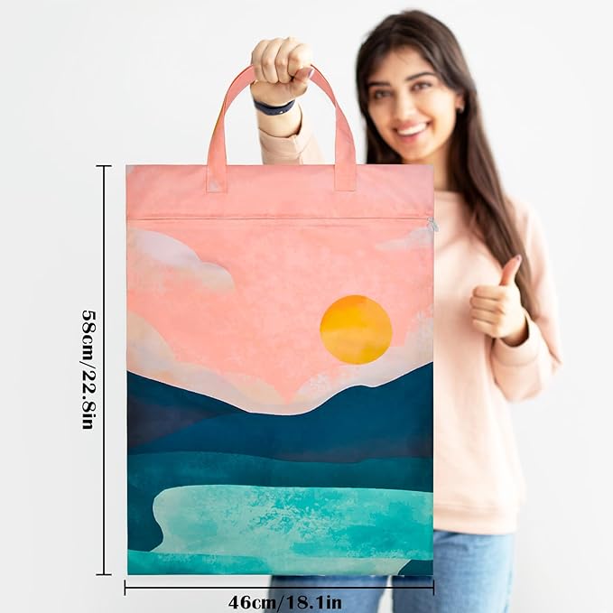 2 Pcs Large Travel Laundry Bags