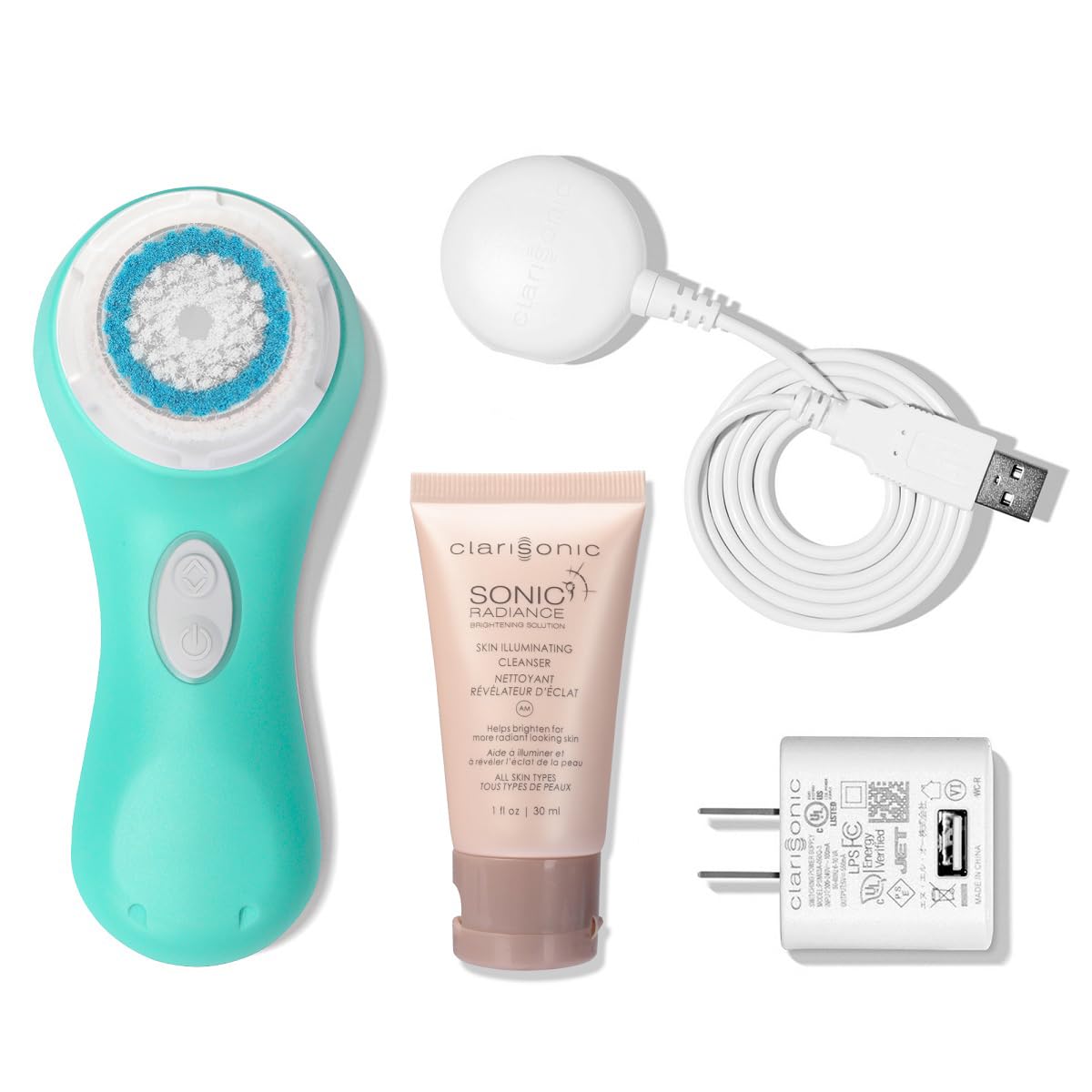 Clarisonic Mia 2, Sonic Facial Cleansing Brush System, White