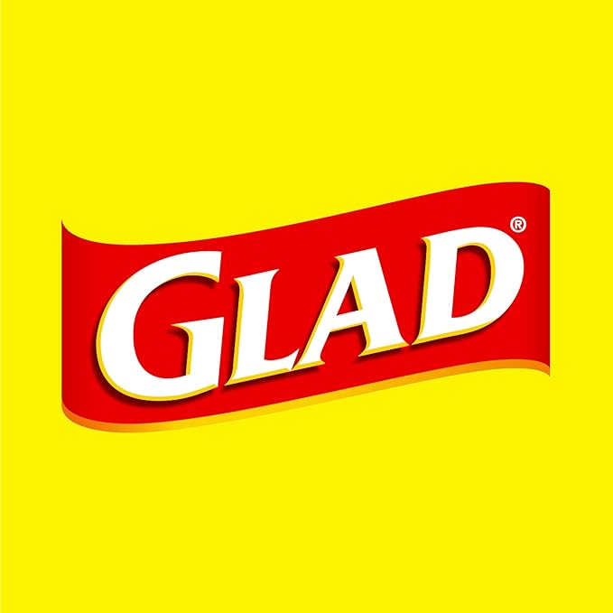 Glad ForceFlex MaxStrength Kitchen Trash Bags, 13 Gal, Fresh Clean Febreze