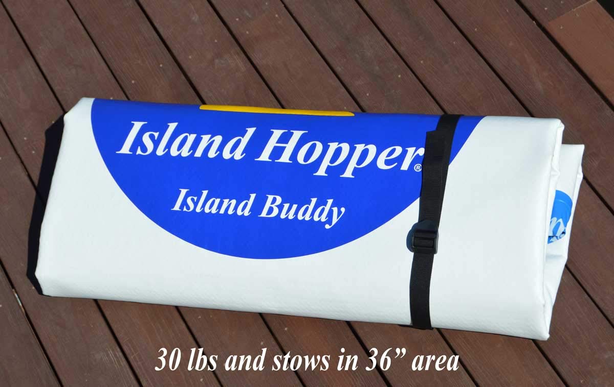 Island Hopper Island Buddy 8 Foot Inflatable Swimming Water Platform (Island Buddy 8 Only)