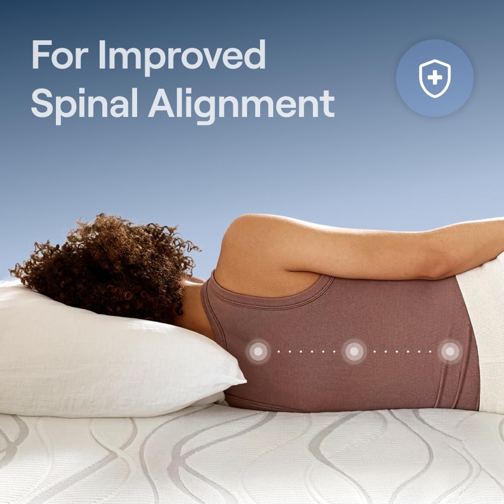 Nectar Soft Mattress Topper - King - 2" Gel Memory Foam Mattress Topper - Breathable & Comfortable - Back Pain Relief - Cooling Comfort, Enhanced Support, and Spine Alignment