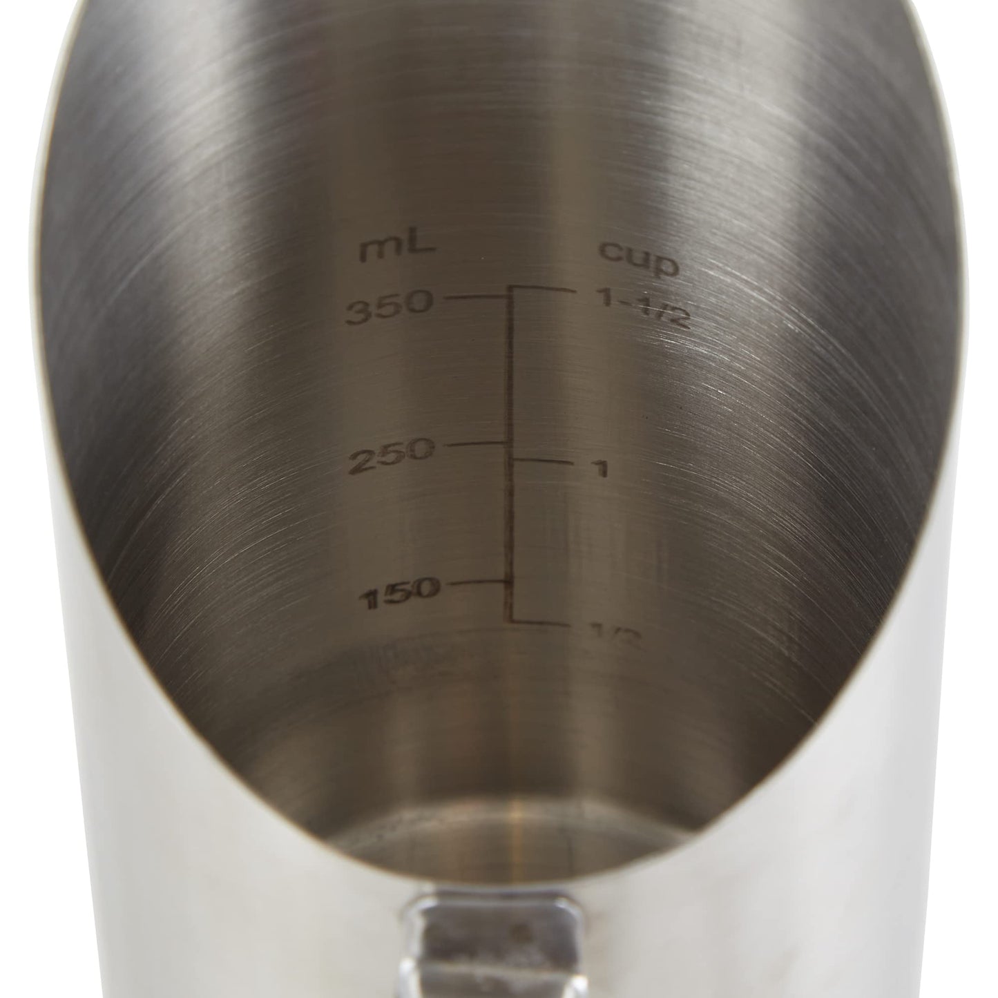 RSVP International Endurance Kitchen Collection Measuring Tools, Dishwasher Safe, Scoop & Measure, Stainless Steel