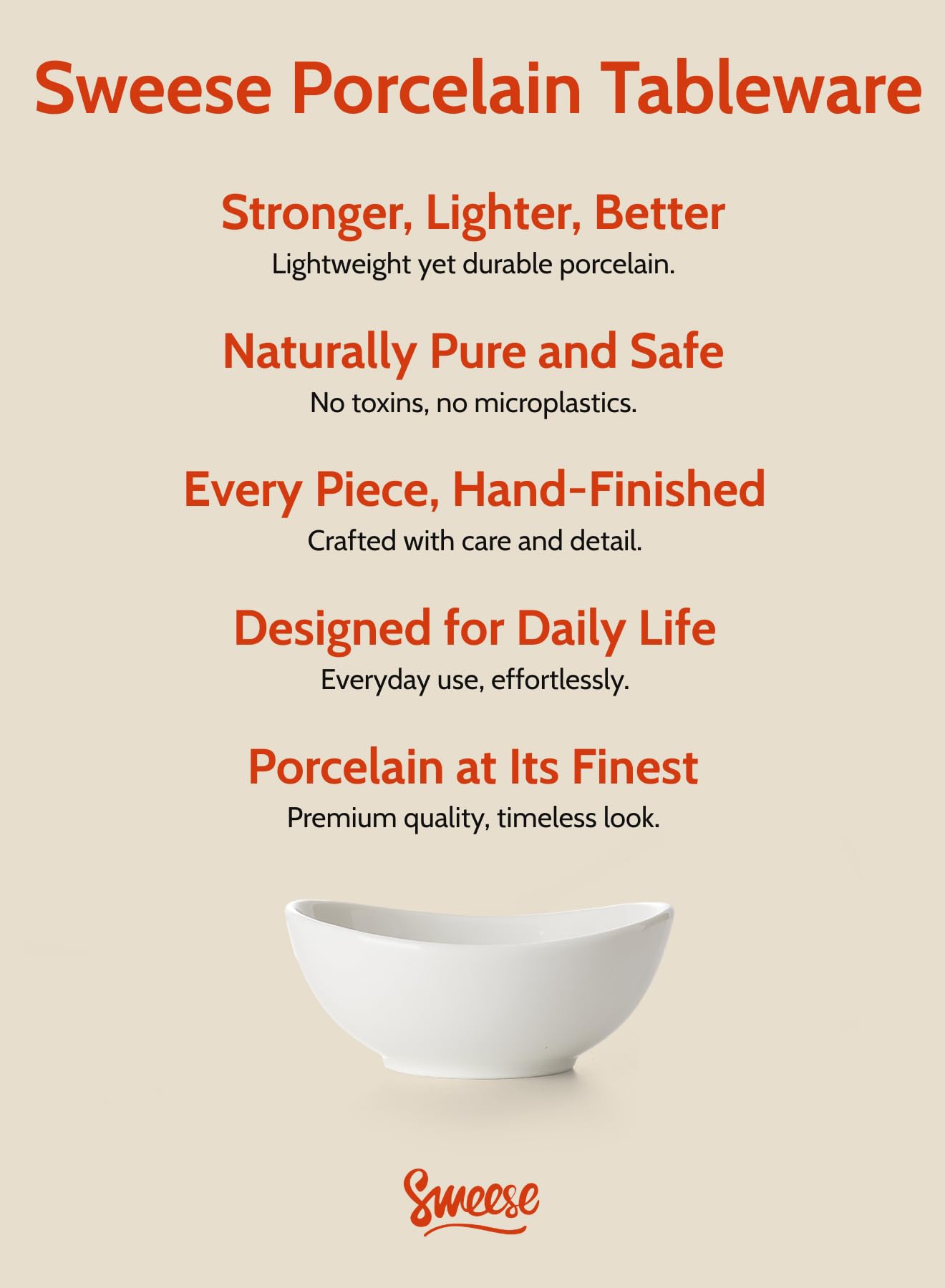 Sweese 4 oz Very Small White Porcelain Bowls - Set of 6 Dipping, Sauce, Salsa & Snack Bowls, Mini Ceramic Bowls for Condiments & Charcuterie