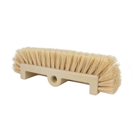 SPARTA Multi-Level Tile Scrub Brush 12" Wide Brush Head, Heavy-Duty Tile