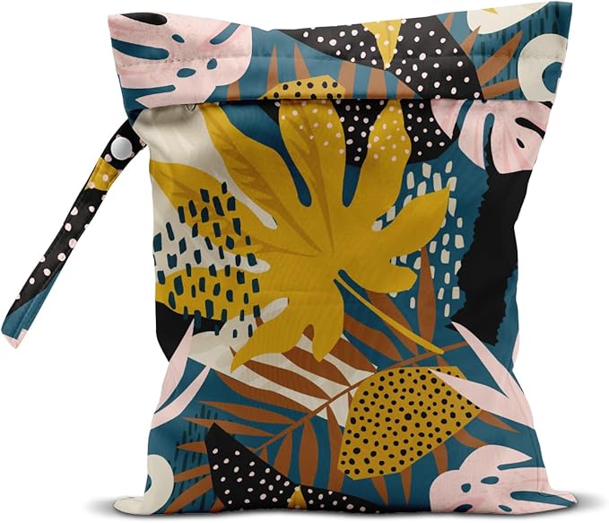 Wet Bag, Wet Dry Bag, Wet Bag for Swimsuit, Dirty Yoga Gym Clothes, Makeup Bag
