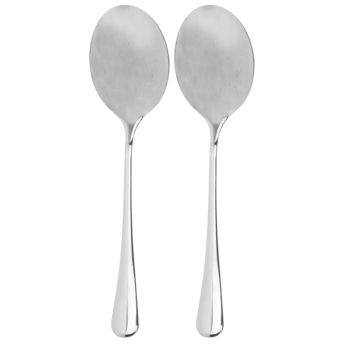 Cornucopia Brands X-Large Stainless Steel Serving Spoons (2-Pack), Buffet & Banquet Style Serving Utensils
