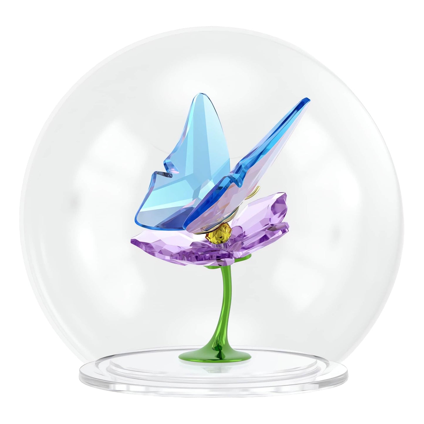 Swarovski Idyllia Glass Ball Butterfly and Flower