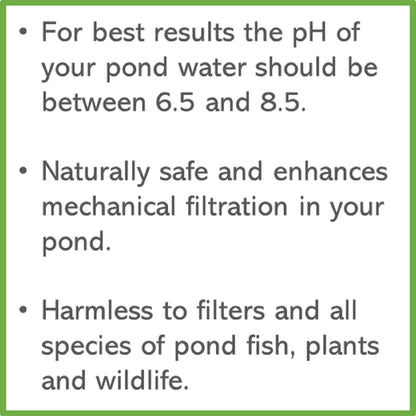 Blagdon Clear Pond Water Treatment, 500 ml, Clears Dirty Green or Brown Cloudy Water Quickly, Natural, Wildlife Safe, Harmless to Fish and Filter Bacteria, 500ml, Treats 10,000 Litres of Water