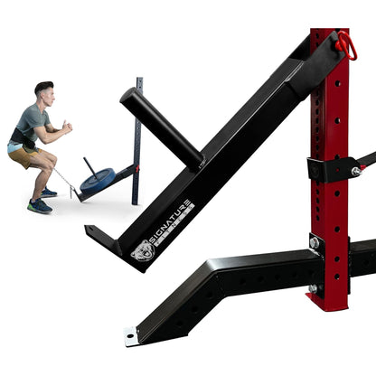 Fitvids Squat Lever Arm Plate Loaded Gym Fitness Equipment Curls Rows Guided Deadlifts Black