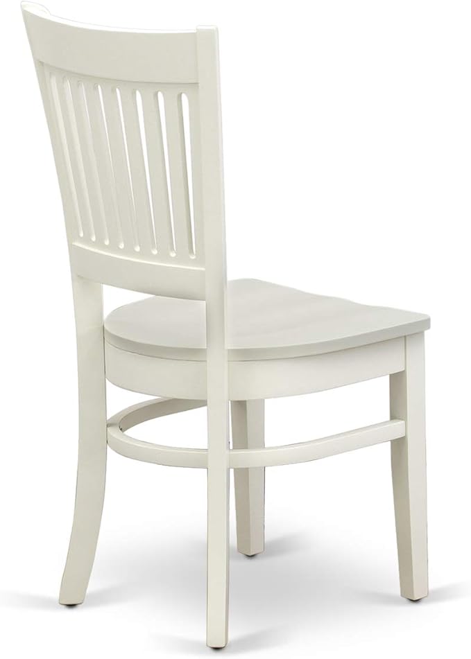 East West Furniture NDVA3-LWH-W 3 Piece Modern Dining Table Set Contains a