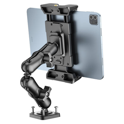 OHLPRO Tablet Mount for Truck - Heavy Duty Drill Base Tablet Holder for Car Dashboard, iPad Holder for All 5"-13" iPad Pro Samsung Galaxy Kindle fire Tablets and Car Wall etc. - 8-inch Arm