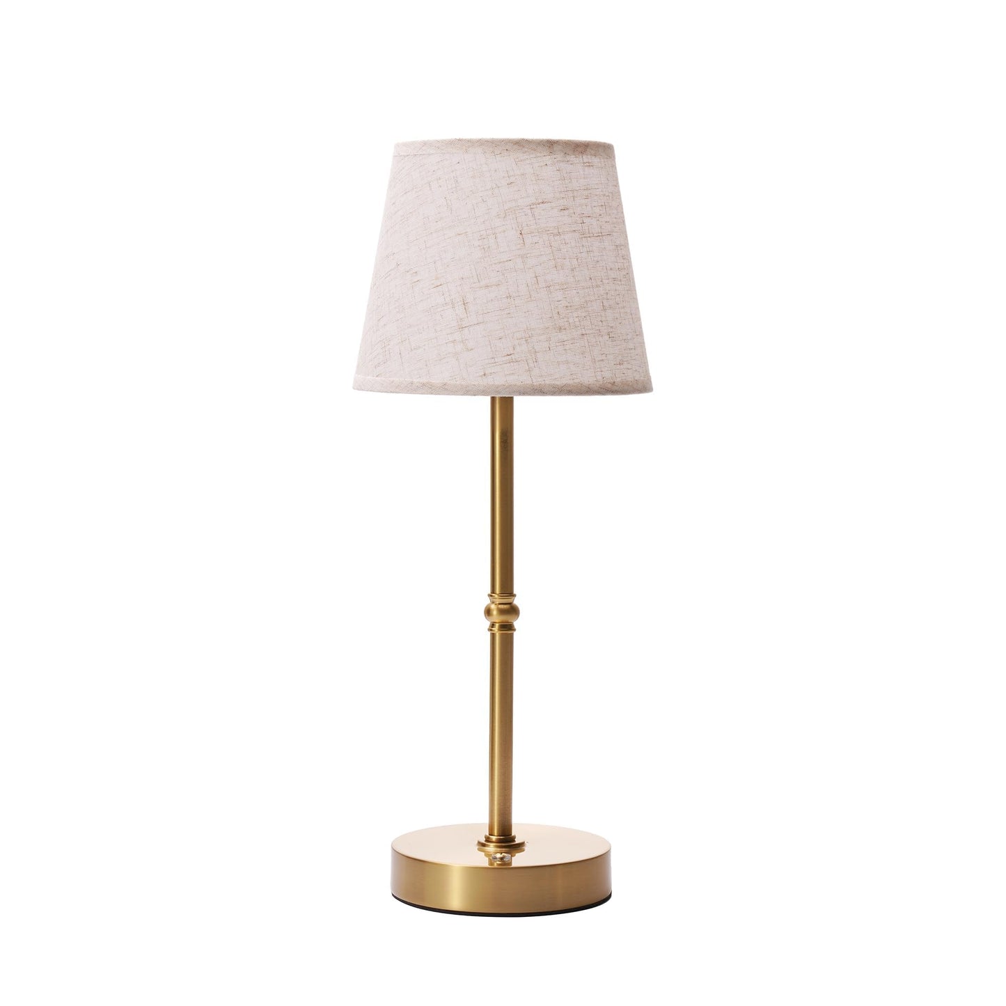 FAPEMIH Cordless Rechargeable LED Table Lamp, 6000mAh Battery, Soft Warm Light, Dimmable & Touch Control, Bedside & Dining Night Light, Portable Cozy Ambient Lamp，Gold