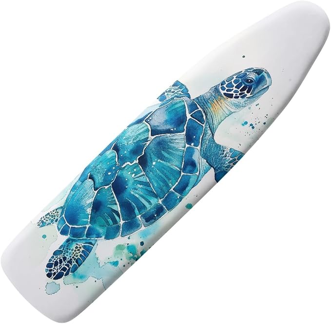 GLENLCWE Blue Sea Turtle Ironing Board Cover