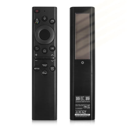 BN59-01385A Solar Voice Remote for Samsung TV Remotes Replacement with Bluetooth Rechargeable Solar Cell Fit for Samsung Remote Control for Smart TVs Frame Neo LED Ultra HD Series