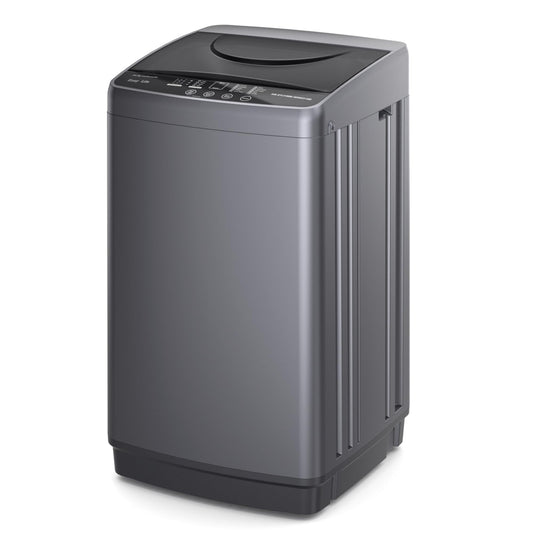NEWBULIG 1.06 Cu.Ft Portable Washing Machine, 7.7 lbs Capacity Full-Automatic Compact Washer with 10 Wash Cycles & Auto-Balance, for Apartment RV Dorm Camping