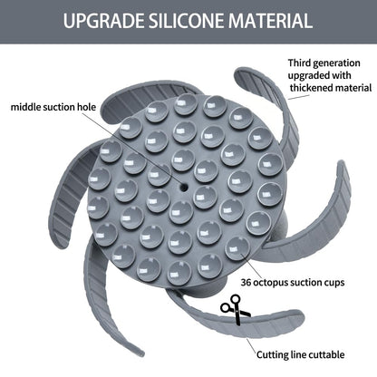 Slow Feeder Dog Bowls Insert,Third Generation upgradedSuper Firm Eating Bowl（Cuttable） for Large Breed and Medium Small Size Compatible with Regular Elevated Metal Glass Dog Bowl (Gray) (Grey)