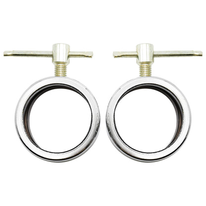 2-Piece Olympic Barbell Locking Collars, Fits 2-inch Olympic Barbell Screw Clamps, Suitable for Professional Gym Weight Training