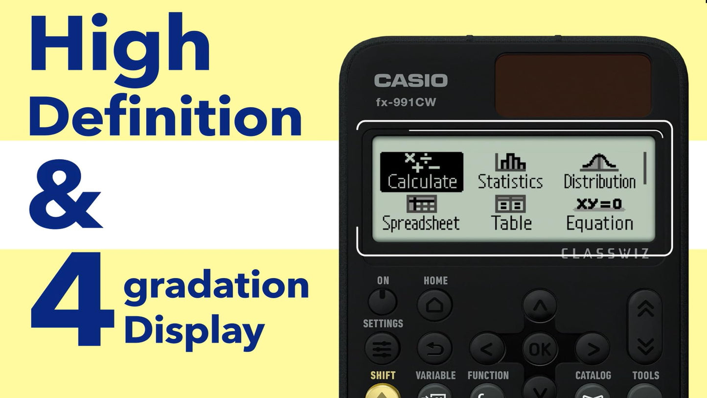 Casio fx-991CW Advanced Scientific Calculator (UK Version)